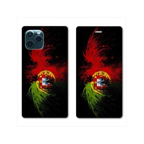 Housse Cuir Portefeuille Pour Iphone 11 Pro Max (6,5) Portugal Aigle