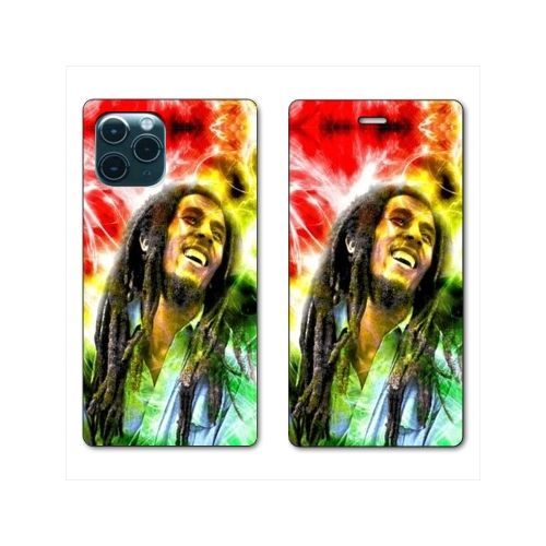 Housse Cuir Portefeuille Pour Samsung Galaxy A51 4g Bob Marley Color