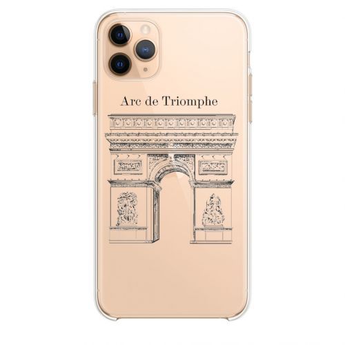 Coque Transparente Pour Iphone 11 (6,1) Arc Triomphe