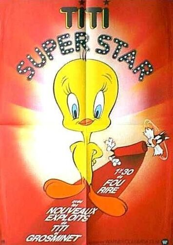 Titi Super Star - Affiche De Cinema - Format 120x160 Cm
