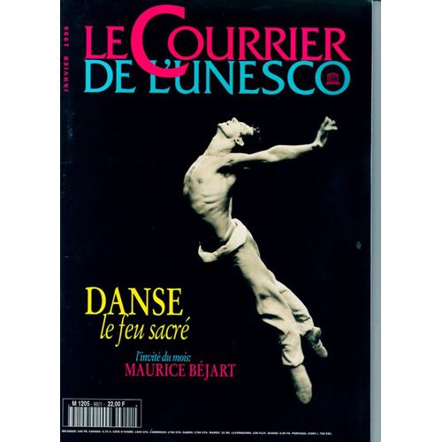 Le Courrier De L'unesco Janvier 1996  N° 03043118 : Danse, Le Feu Sacré