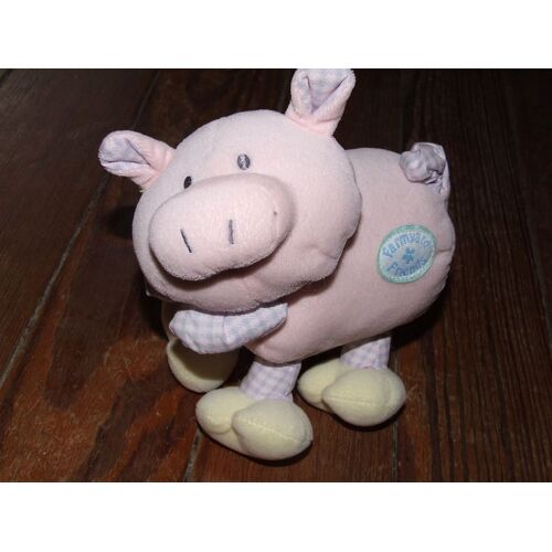 Cochon Farmyard Friends Doudou Peluche 18 Cms De Longeur