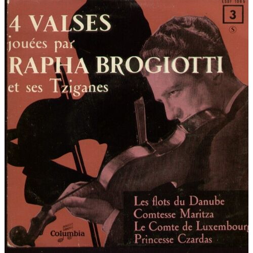 3 - 4 Valses Jouées Par - La Flots Du Danube, Comtesse Maritza, Le Comte De Luxembourg, Princesse Czardas