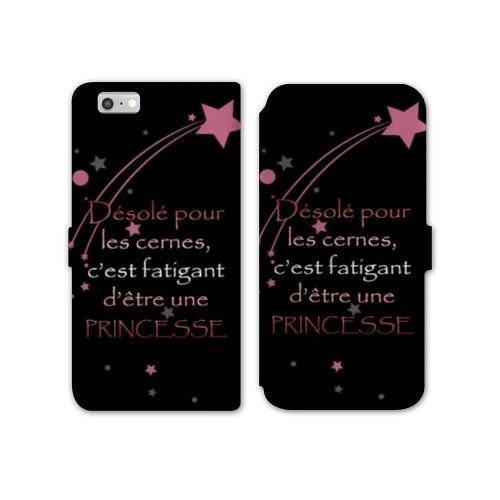 Housse Cuir Portefeuille Pour Iphone 7 / 8 / Se (2020 / 2022) Humour