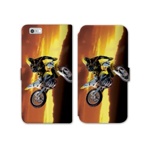 Housse Cuir Portefeuille Pour Iphone 7 / 8 / Se (2020 / 2022) Moto