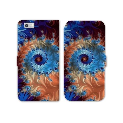 Housse Cuir Portefeuille Pour Iphone 7 / 8 / Se (2020 / 2022) Psychedelic