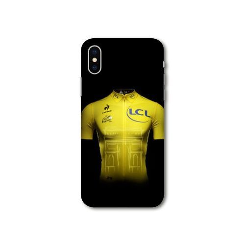 Coque Pour Samsung Galaxy A10 Cyclisme Maillot Jaune