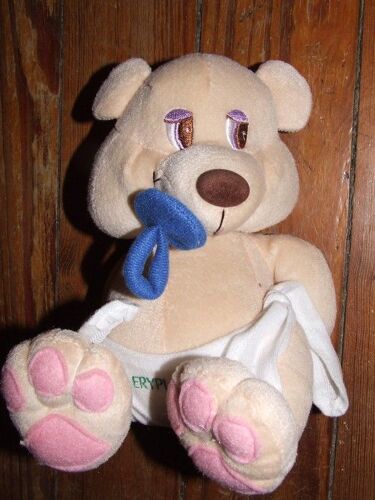 Ours Bebe Avec Tetine Eryplast Boots Healthcare Doudou Alta Eficacia Peluche De 20 Cms Assise
