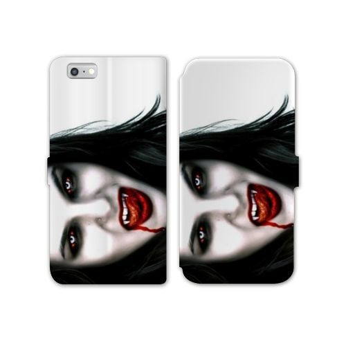 Housse Cuir Portefeuille Pour Iphone 7 / 8 / Se (2020 / 2022) Horreur