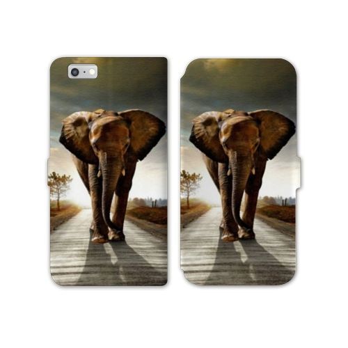 Housse Cuir Portefeuille Pour Iphone 7 / 8 / Se (2020 / 2022) Savane