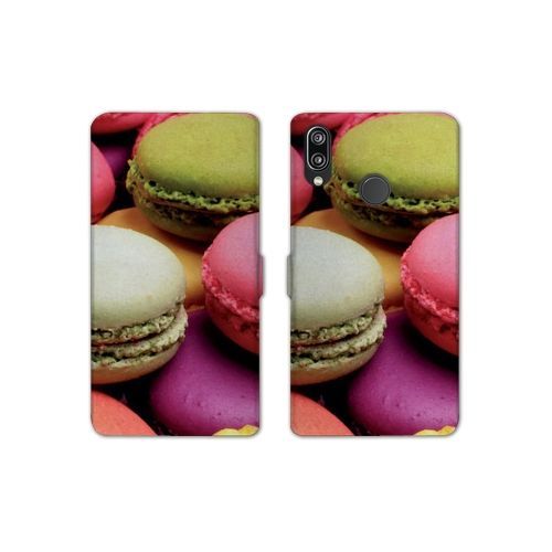 Housse Cuir Portefeuille Pour Samsung Galaxy A20e Macaron