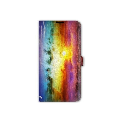 Housse Cuir Portefeuille Pour Iphone 7 / 8 / Se (2020 / 2022) Espace Univers Galaxie