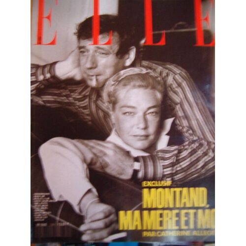 Elle N° 2394 Yves Montand  Ma Mere Et Moi  N° 2394 : Exclusif Yves Montand  Ma Mere Et Moi Par Catherine Allegret