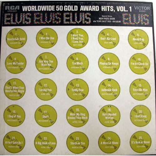 Worlwide Gold Award Hits  - Vol 1  - Coffret 4  - Lps.Sans Booklet