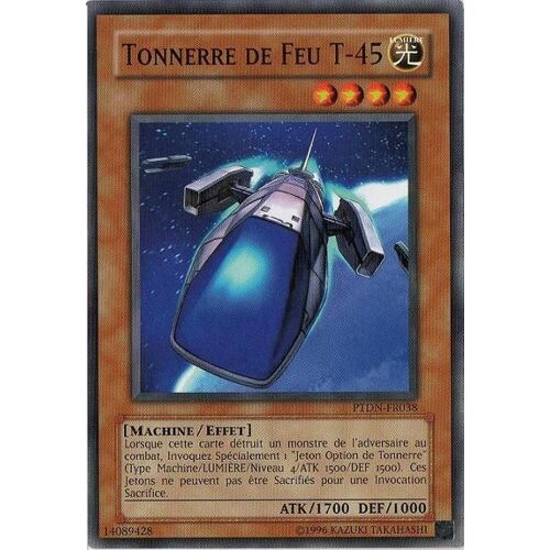 Yu-Gi-Oh! - Tonnerre De Feu T-45 - Ptdn-Fr038  - Vf - Ténèbres Fantomes