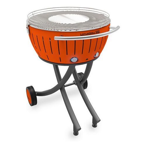 Barbecue à charbon portable 60cm orange - lg-or-600 - lotusgrill