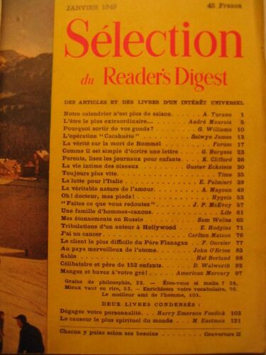 Sélection Du Reader's Digest Du 01/01/1949  N° 1