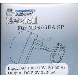 Alimentation Euro Nds Et Gba Sp - Game Boy Advance