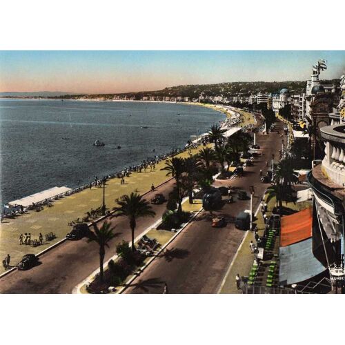 Nice La Promenade Des Anglais - Couleurs - Edition D'art Munier