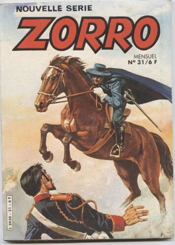 Zorro Nouvelle Serie  N° 31 : Greantori