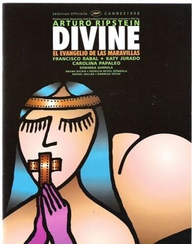 Divine / El Evangelio De Las Maravillas  N° 0 : Dossier De Presse Espagnol/Anglais Du Film D' Arturo Ripstein (Mexique)