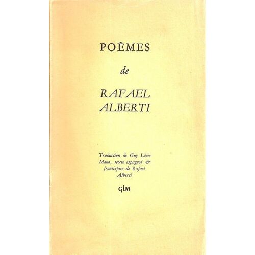 Poèmes De Rafael Alberti