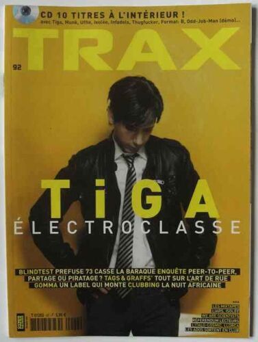 Trax  N° 92 : Tiga, Prefuse 73, Tags & Graffs, Llorca