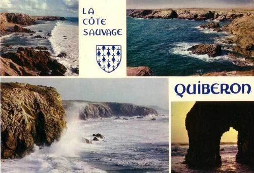 Cpsm - Quiberon - La Côte Sauvage - N° Mx 2706