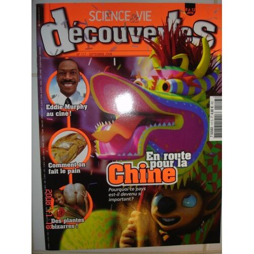 Science Et Vie Decouverte  N° 117 : En Route Pour La Chine