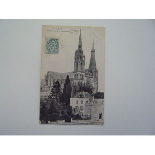 Chartres Les Flèches De La Cathédrale