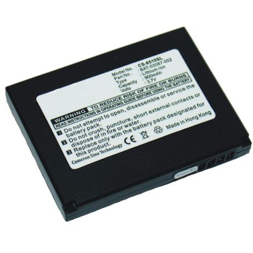 Batterie Haute Performance (900 Mah) Pour Blackberry 6210, 6230, 6280, 6510, 6710, 6750, 7210, 7230, 7280, 7290, 7510, 7730, 7750, 7780