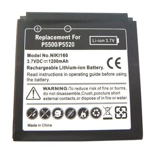 Batterie Haute Performance (1200 Mah) Pour Htc Touch Dual, P5500, Nike
