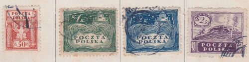 16 Timbres De Pologne . Poland Stamps