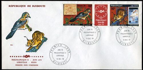 Enveloppe 1er Jour : Philexafrique 2 - Juin 79 - République De Djibouti