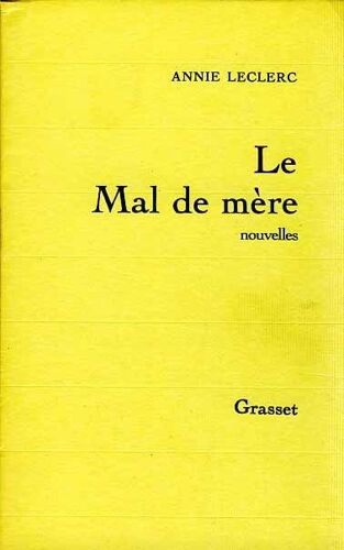 Le Mal De Mère
