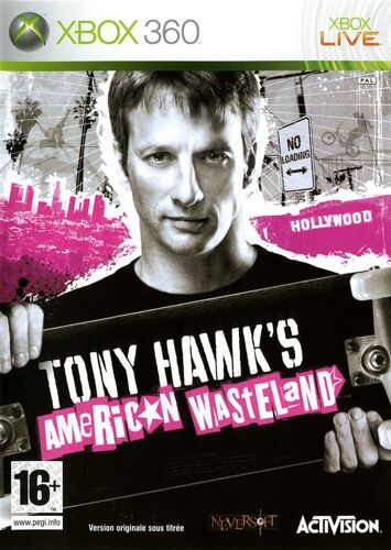 Tony Hawk`s American Wasteland - Ensemble complet - Xbox 360