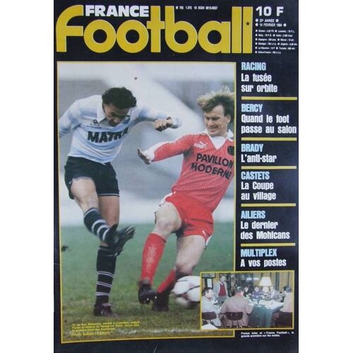 France Football N° 1975 Du 14-02-1984  N° 1975