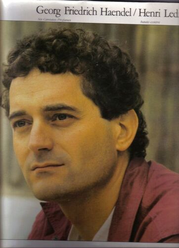 Haendel Six Cantates Profanes   Haute-Contre