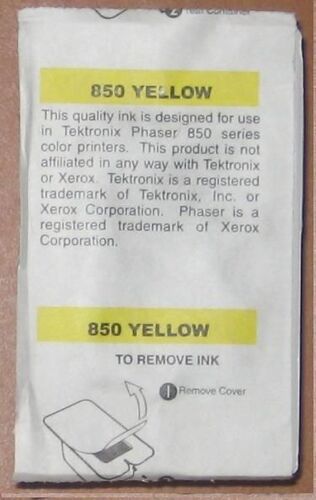Encre solide compatible XEROX Phaser 850 YELLOW - JAUNE