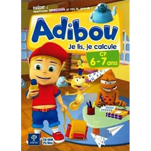 Adibou Je Lis, Je Calcule Cp 6-7 Ans Pc