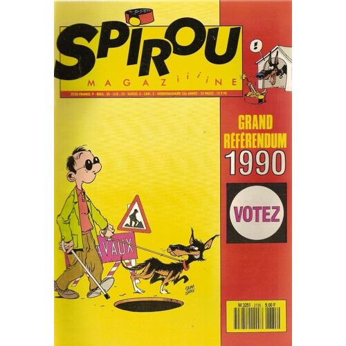 Spirou  N° 2735 : Grand Référendum - Votez