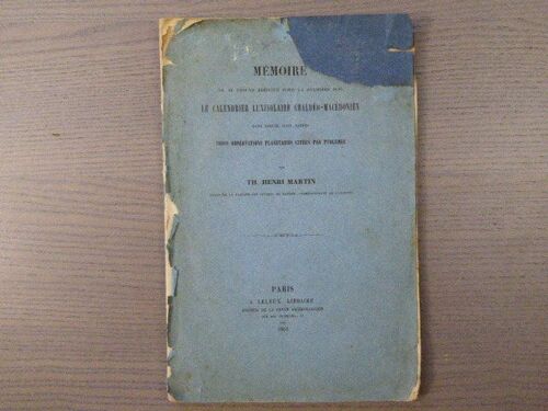 Mémoire Où Se Trouve Le Calendrier Luni