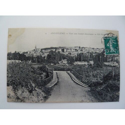 Angouleme Vue Sur Saint Ausonne