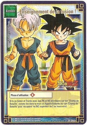 D-263_Enseignement De La Fusion !_Dragon Ball Série 2_Vf
