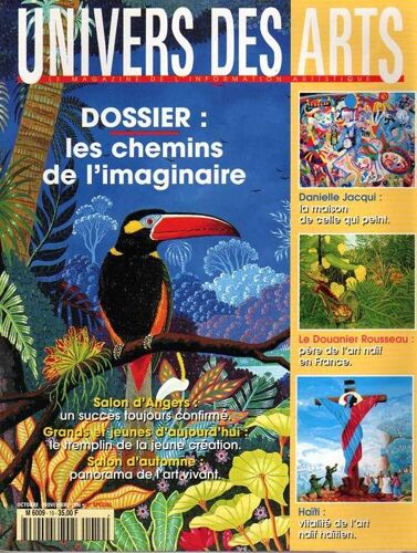 Univers Des Arts N°19 De Octobre Novembre 1996  N° 19 : Les Chemins De L'imaginaire