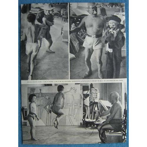 Paris Match N°470, Coupure De Presse: Pablo Picasso