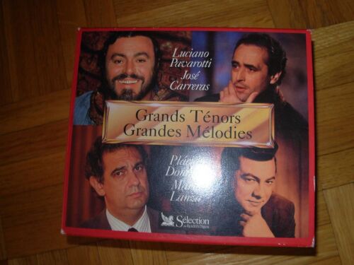 Grands Tenors Grandes Melodies Pavarotti Carreras Domingo Lanza