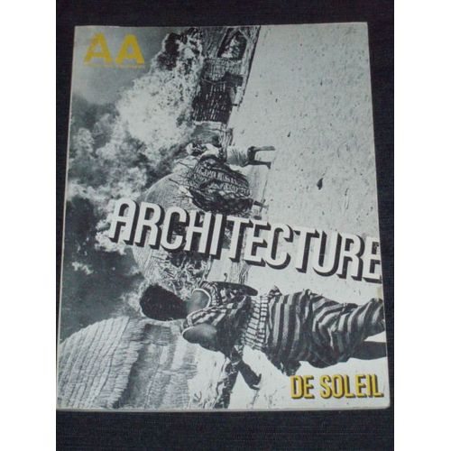 Architecture D'aujourd'hui (L')  N° 167 : Architecture De Soleil