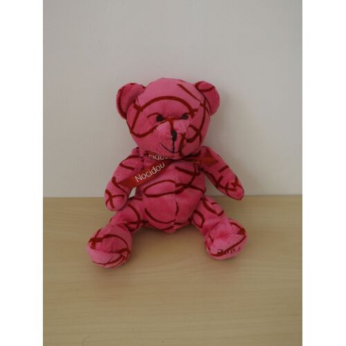 Doudou Ours Rose Rouge Nocidou 2004 Nocibé