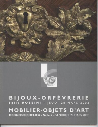 Bijoux - Orfevrerie - Iv - [Cartier - Leonard Gregoire - Odiot - Oeuvres De Ferogio - Desportes - Deck - Galle - Lalique - Perzel - Du Plantier - Barye - Fratin - Cabinet De Forme ...